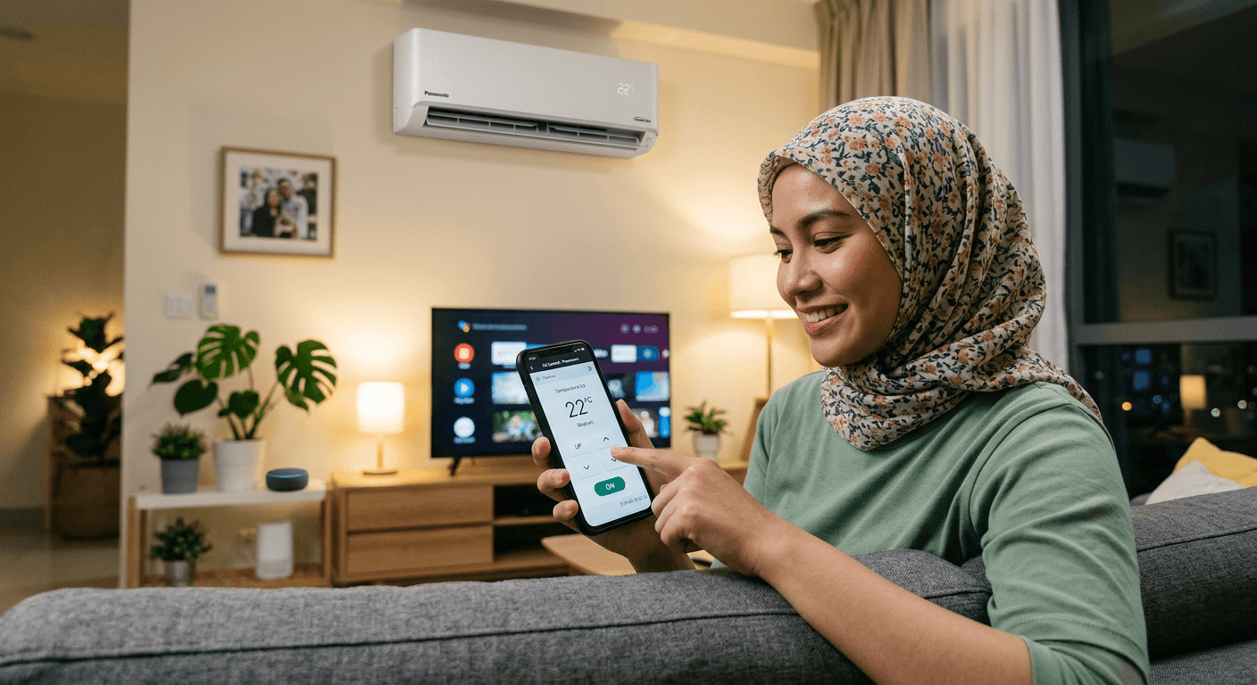 LG ThinQ App — Kawal Aircond Dari Phone Anda